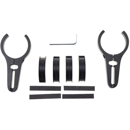 GOOFIT Rearview Mirror Moto Handlebar 50mm with Adapter Replacement For RZR 800 1000 S 900 XP 1000 Talon Off-Road Motocross Black