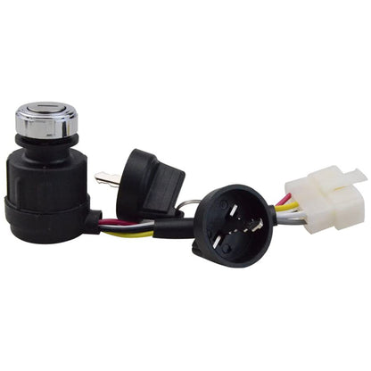 GOOFIT 5 wire Ignition Key Switch with Cap Replacement For 50cc 70cc 90cc 110cc 125cc 150cc ATV Go kart