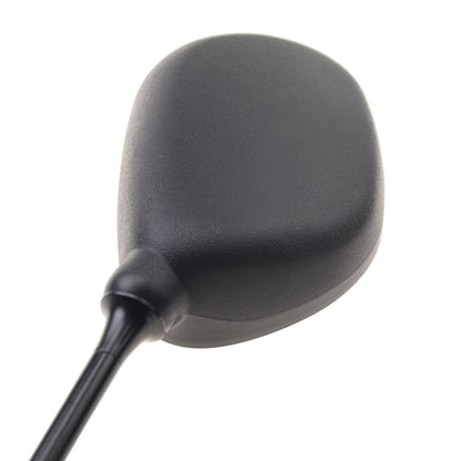 GOOFIT 8mm Sideview Mirror Rearview Black with Clamp Adaptor Replacement for Motorcycle Off Road Motorbike Scooter