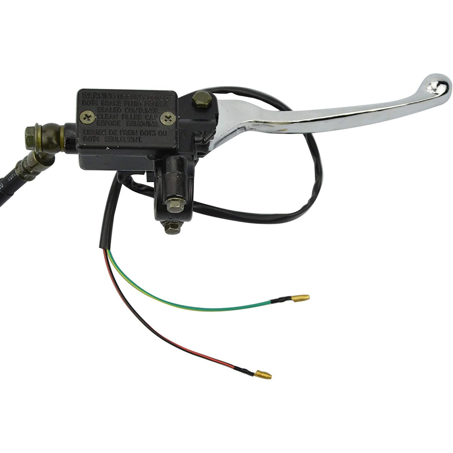 GOOFIT 7/8'' Motorcycle 22mmFront Disc Brake Master Cylinder Hydraulic Caliper Assembly Replacement For  JOG RSZ100 ZY100T AEROX100 RSZ125 Scooter