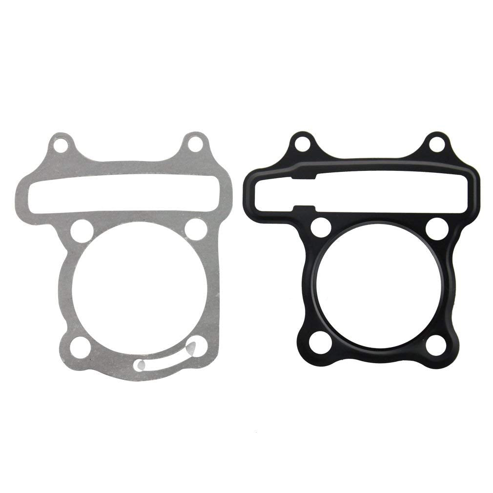 GOOFIT 57.4mm 4 Stroke GY6 Cylinder Head With Gasket Spark Plug Engine Gaskets Parts Replacement For 157QMJ 152QMI 150cc ATV TaoTao Karting