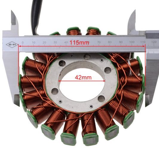 GOOFIT Motorcycle Magneto Stator Coil Replacement For Sportsman 400 450 500 HO 2004-2014 ATP 500 Hawkeye 400 HO Ranger 400
