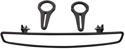GOOFIT 15" Wide Rear View Center Mirror Convex Design with 1.75" Clamp & Rubber Gasket For UTV Ranger RZR 570 800 900 1000 XP ATV Talon Black