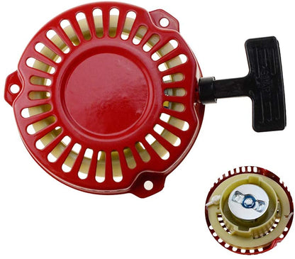 GOOFIT Kickstarters Recoil Pull Starter 3 Hole Traction Reversing Starter Replacement For 152F Generator Lawn Mower Engine