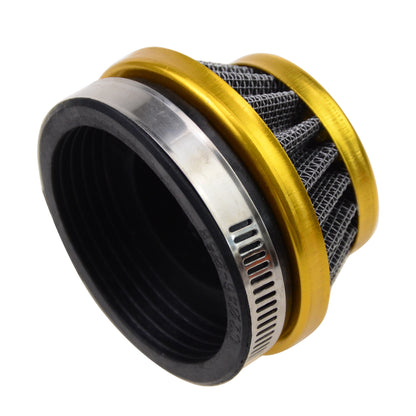 GOOFIT 58mm Air Filter Replacement for 2 Stoke Engine 47cc 49cc Refit Carburetor Steel Wire Mesh Filter Mini Pocket Bike ATV