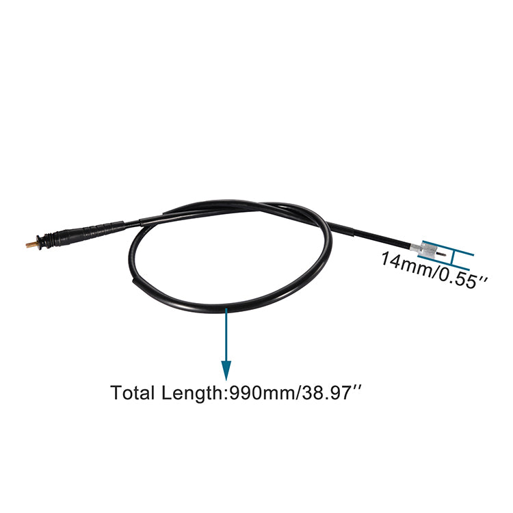 GOOFIT 38.98" Speedometer Cable Replacement For 50cc 70cc 90cc 110cc 125cc 150cc Moped Dirt Bike Motor Scooter