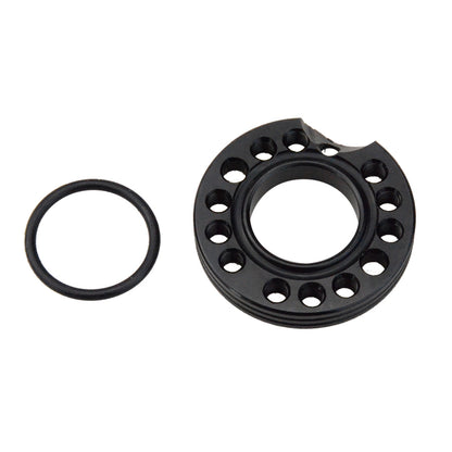 GOOFIT Black 28mm Carburetor Spacer Adapater Intake Manifold Spinner Plate Replacement For 50cc 70cc 90cc 125cc Sunl Taotao NST Roketa ATV Monkey Dax