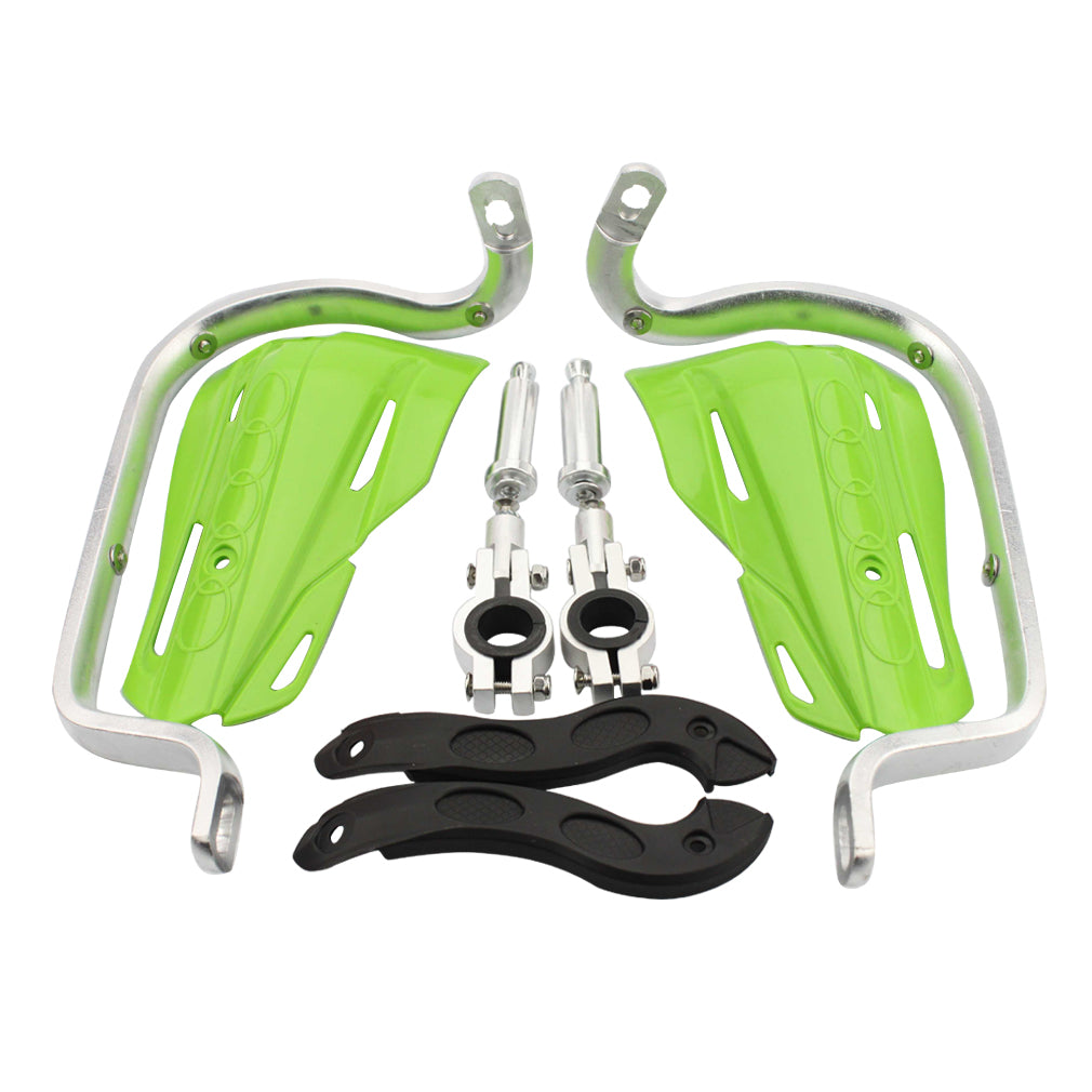 GOOFIT 7/8" Protector Handguards Aluminium Alloy Assembly Handlebar Hand Brush Guards for Motocross