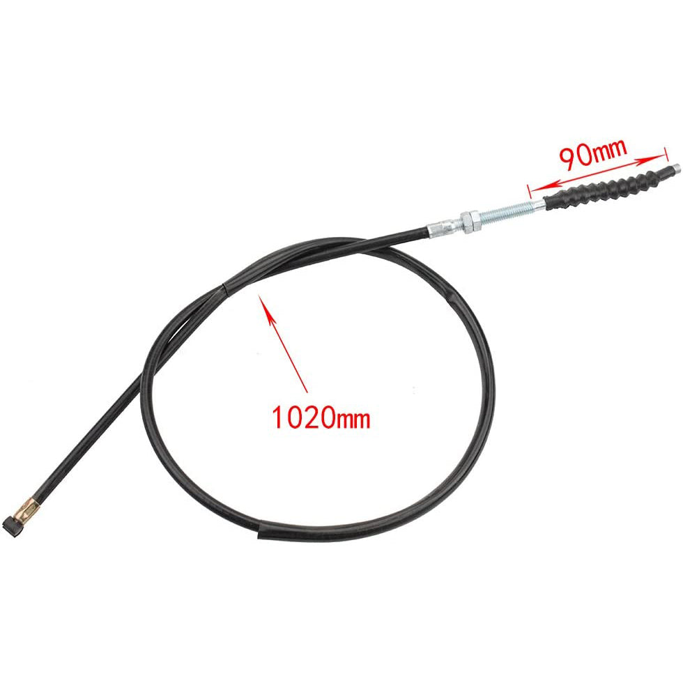 GOOFIT 40.16" Motorcycle Clutch Cable Replacement For 125cc 150cc 200cc 250cc China Moped Scooter Chinese Scooter ATV Quad Go Kart Moped