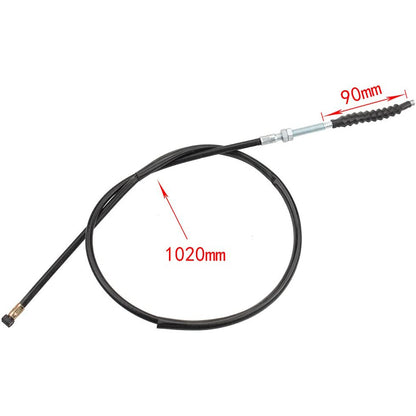 GOOFIT 40.16" Motorcycle Clutch Cable Replacement For 125cc 150cc 200cc 250cc China Moped Scooter Chinese Scooter ATV Quad Go Kart Moped