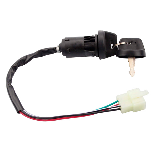 GOOFIT 4 wire Key Ignition Replacement For ATV Dirt Bike