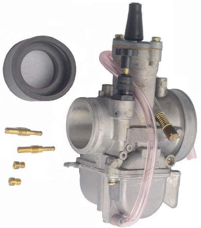 GOOFIT Motorcycle 34mm PWK34 OEM PWK Carburetor Carb Replacement For GY6 250cc 300cc ATV Dirt Bike Go Kart PitBike Scooter Dirt Bike MiniBike SSR TTR