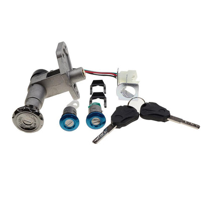 GOOFIT Ignition Switch Key Set Replacement For 125cc 150cc Chinese Scooter Moped