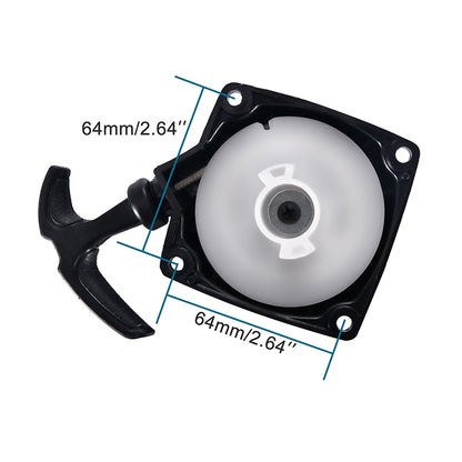GOOFIT Pull Start Recoil Starter Replacement For 2 stroke 43cc 47cc 49cc Tanaka Bladez Mini Pocket Bike