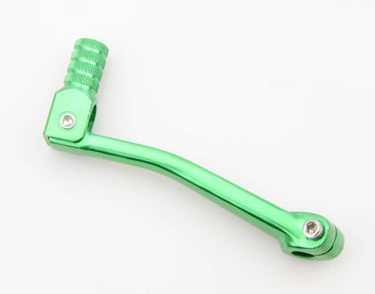GOOFIT GREEN Motorcycle CNC Aluminum Folding Gear Shift Lever Fit 110cc Dirt Bike Pit Bikes Gear Lever Replacement For Most of Motorcycle ATV Dirt Pit
