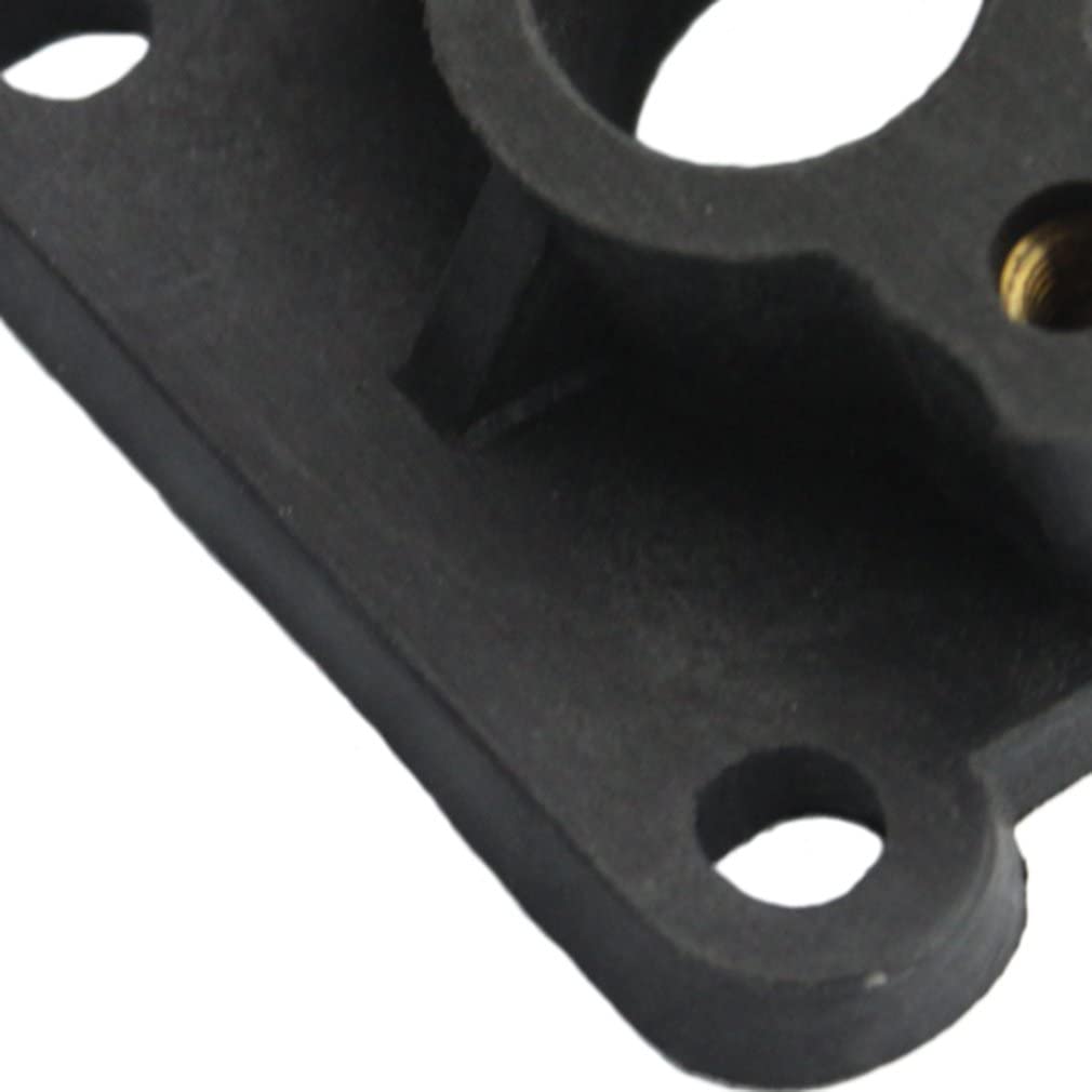 GOOFIT Intake Manifold Carburetor Spacer Adatper Plate Replacement For 2 stroke 47cc 40-6 /49cc 44-6 Pocket Bike