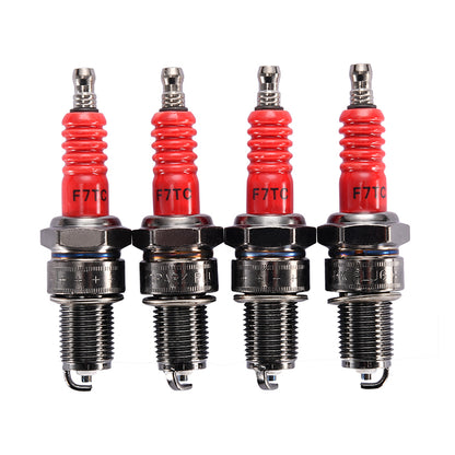 GOOFIT F7TC Spark Plugs Replacement For GX120 GX160 GX200 GX240 GX270 GX340 GX390 Engine Generator Lawnmower Tractor Rototiller Water Pump