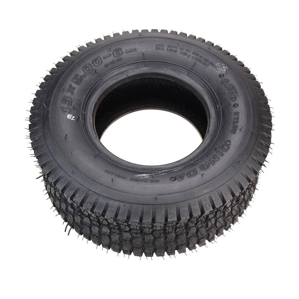 GOOFIT 13x5.00-6 Mini Motorcycle Rubber Pneu Pneumatic Tubeless Tires Replacement For Golf Buggy Chinese  Go kart Lawnmowers Tyres