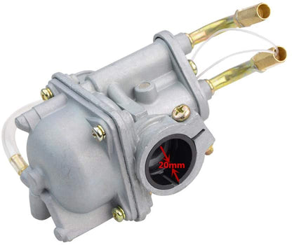 GOOFIT Motorcycle Carburetor Carb PZ21J Replacement for Motorcycle PW50 PY50 QT50 PW50
