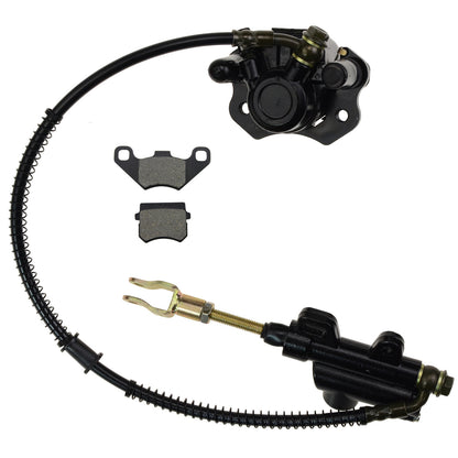 GOOFIT Brake Pump Assembly With Brake Pads Replacement For 50cc 70cc 90cc 110cc 125cc Motorcycle Dirt Bike Chinese Atv Quad Scooter