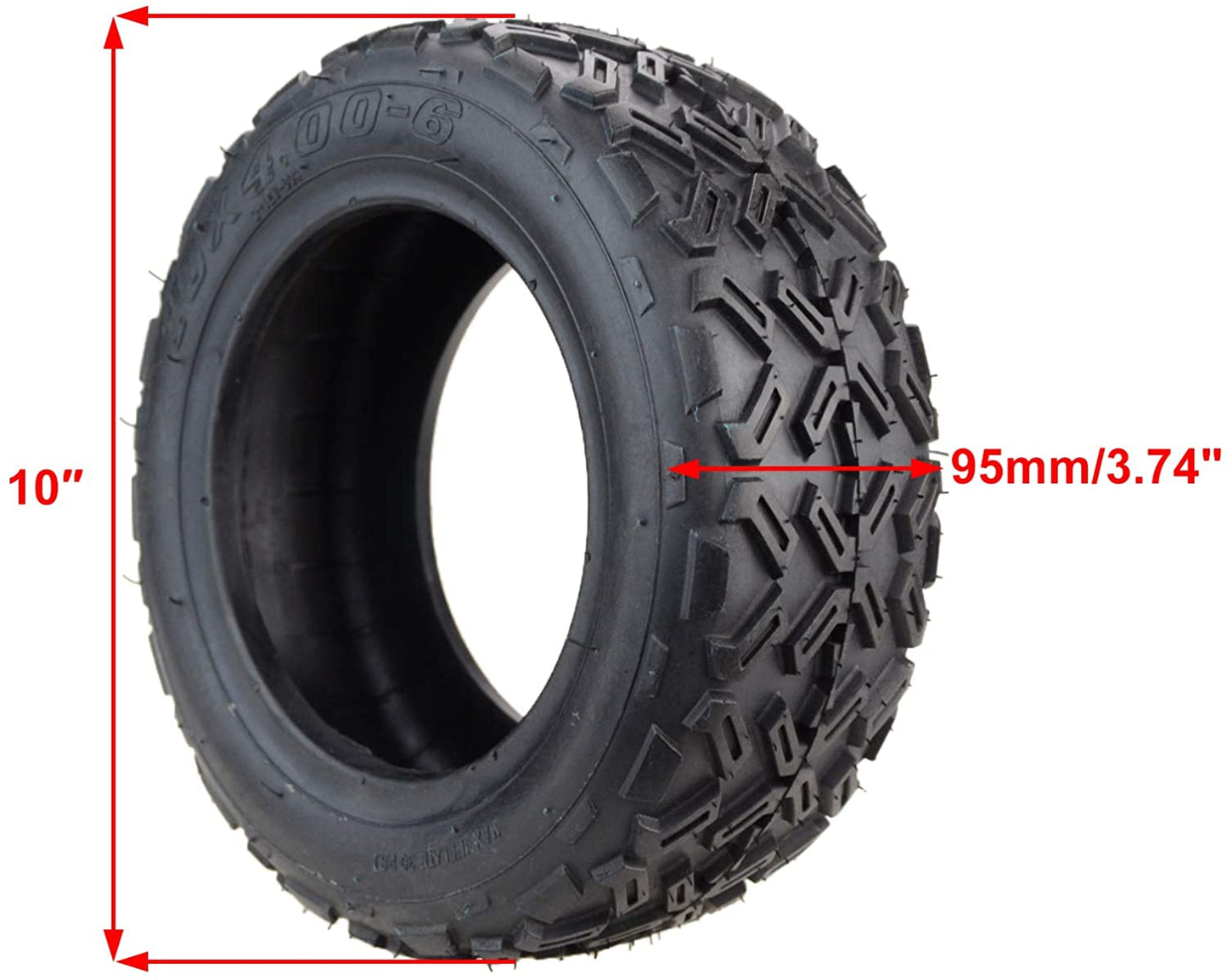 GOOFIT 10X4-6 Tyres Tire Rubber Replacement For Mini Electric Scooter