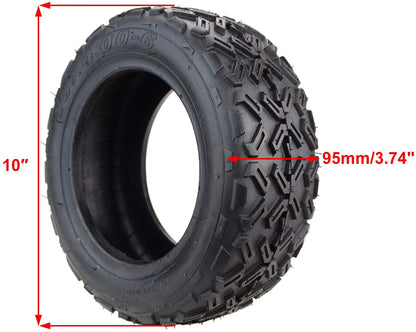 GOOFIT 10X4-6 Tyres Tire Rubber Replacement For Mini Electric Scooter