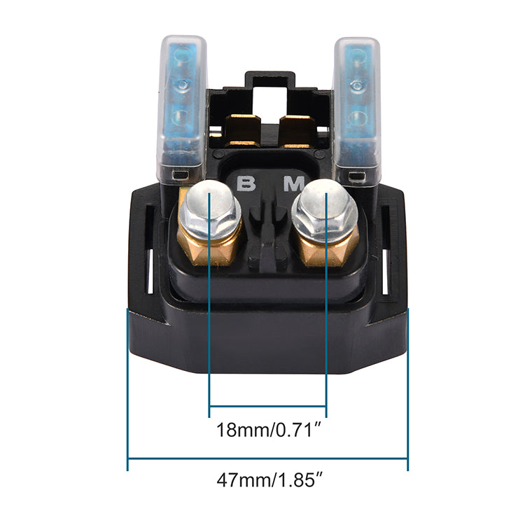 GOOFIT Start Relay Solenoid Replacement For YBR125 KLF 220 225 Bayou  S500 31800-01D00 ATV Scooter