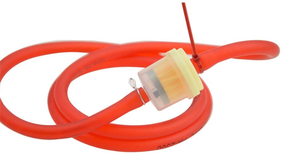 GOOFIT Fuel Filter Line Spring Clips Clamps Tube Hose Inner Dia Oil Gasoline Motorcycle Replacement For Motocross ATV Scooters