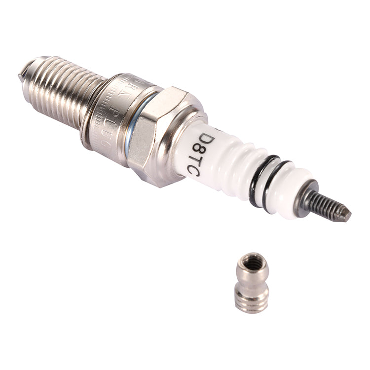 GOOFIT D8TC Spark Plug replacement for 125cc 150cc 200cc 250cc Chinese ATV Dirt Bike Go Kart Moped Scooter (4pcs/set)