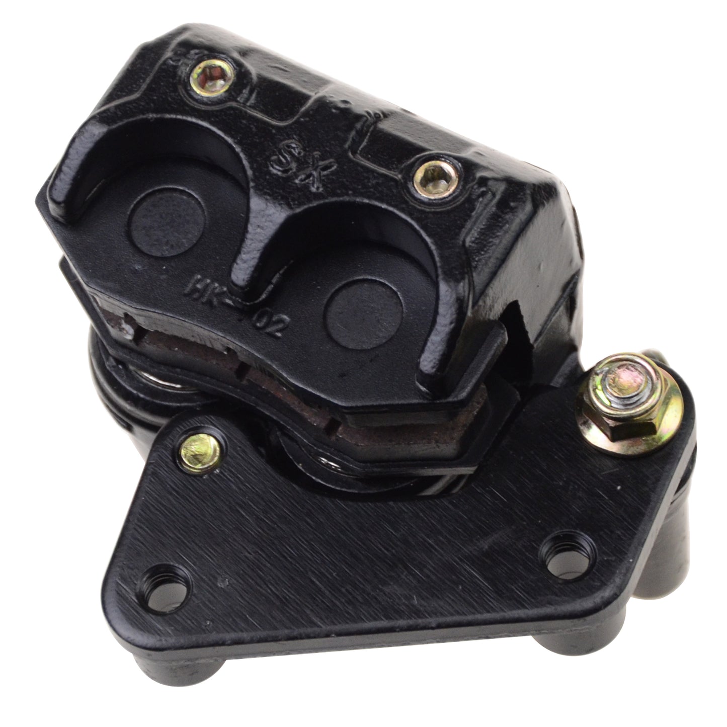 GOOFIT Disc Brakes Front Left Side Brake Calipers Clamp Lower Pump Replacement for 200cc 250cc ATV