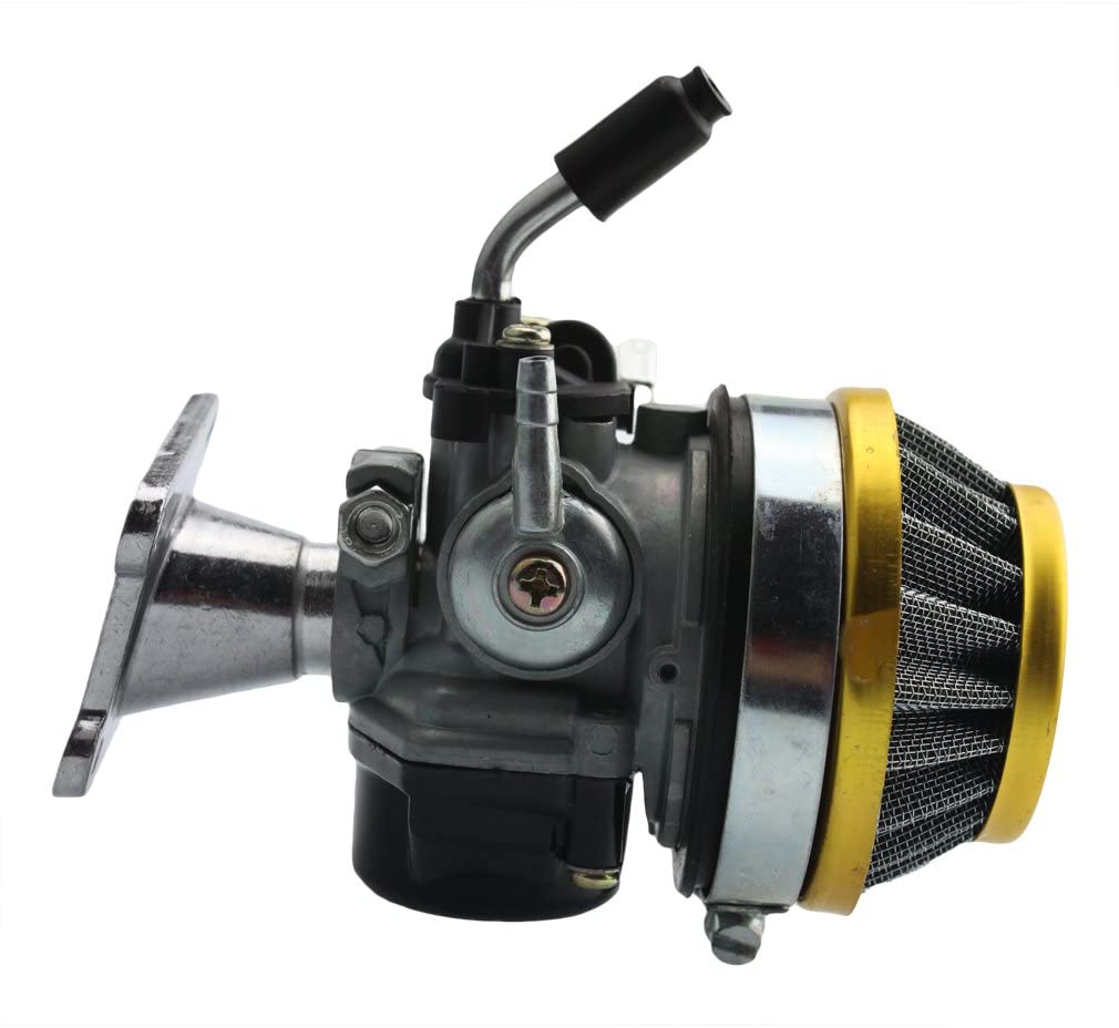 GOOFIT Carburetor with Air Filter for 2 Stroke 37cc 39cc Water-cooled MTA4 Pocket Bike