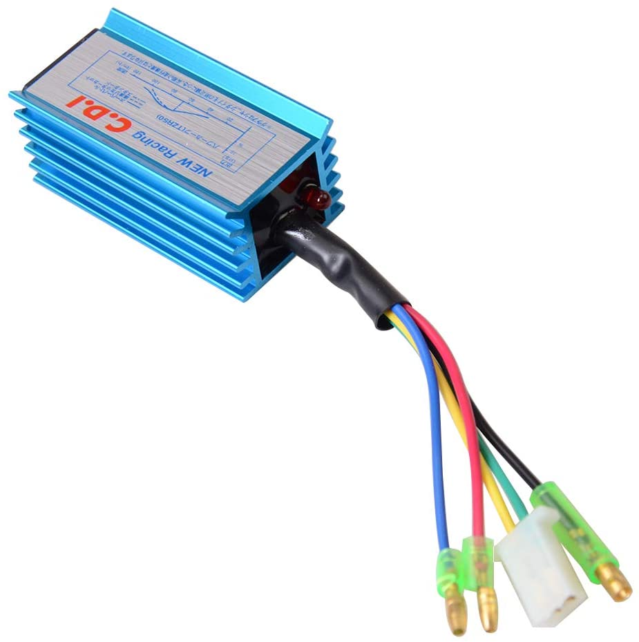 GOOFIT Small Enclosures CDI Replacement For 2 stroke 50cc 70cc 90cc  JOG Minarelli ATV Scooter1PE40QMB