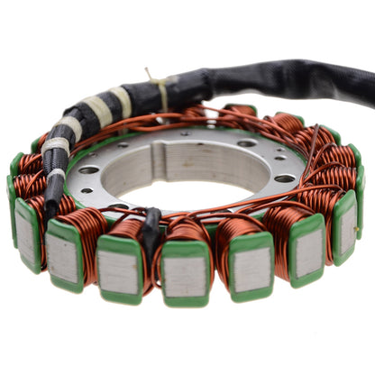 GOOFIT 18 Coil 7 Wire Magneto Stator Coil Ignition Generator Replacement For YFM350 2002-2004