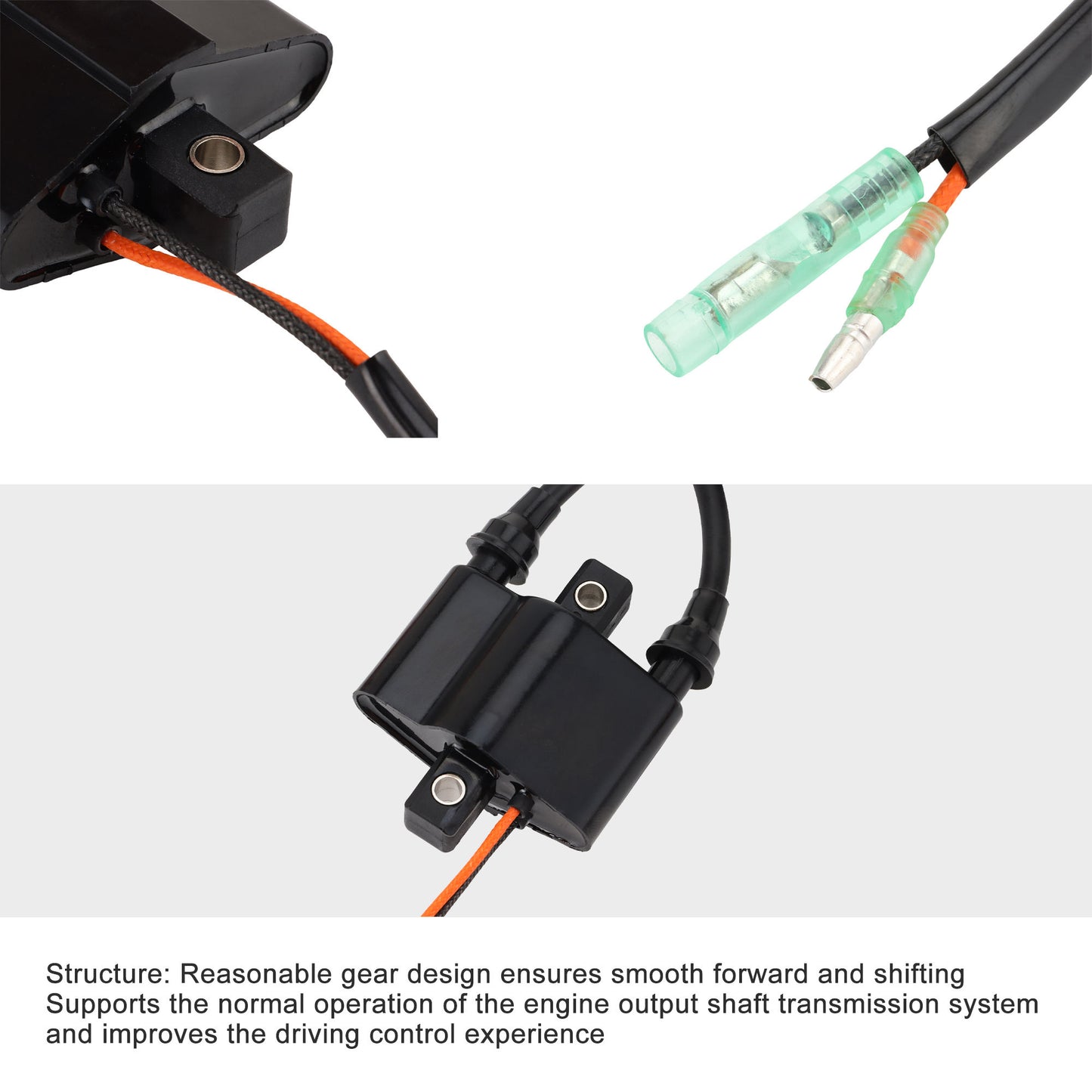 GOOFIT Outboard Ignition Coil Replacement For 4 Stroke Outboard Engine F9.9 13.5 15 25 40 HP 6F5-85570-00 6F5-85570-10 6F5-85570-11 6F5-85570-12 6F5-85570-13