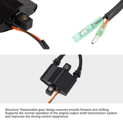 GOOFIT Outboard Ignition Coil Replacement For 4 Stroke Outboard Engine F9.9 13.5 15 25 40 HP 6F5-85570-00 6F5-85570-10 6F5-85570-11 6F5-85570-12 6F5-85570-13
