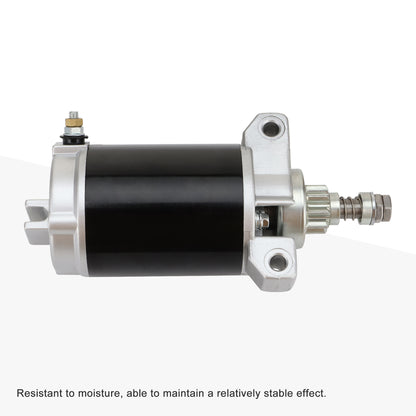 GOOFIT Motorcycle Engine Parts Starter Motor Replacement for Outboard Engine 65W-81800-00 01 02 03 20HP 25HP 30HP 40HP Mercury Mariner 830308T 859169T 888151T 893886T