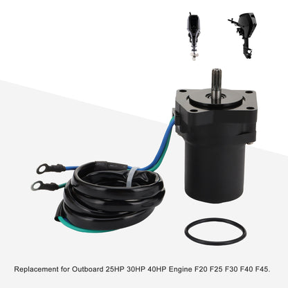 GOOFIT Motorcycle Tilt Trim Starter Motor Replacement for Outboard 25HP 30HP 40HP Engine F20 F25 F30 F40 F45