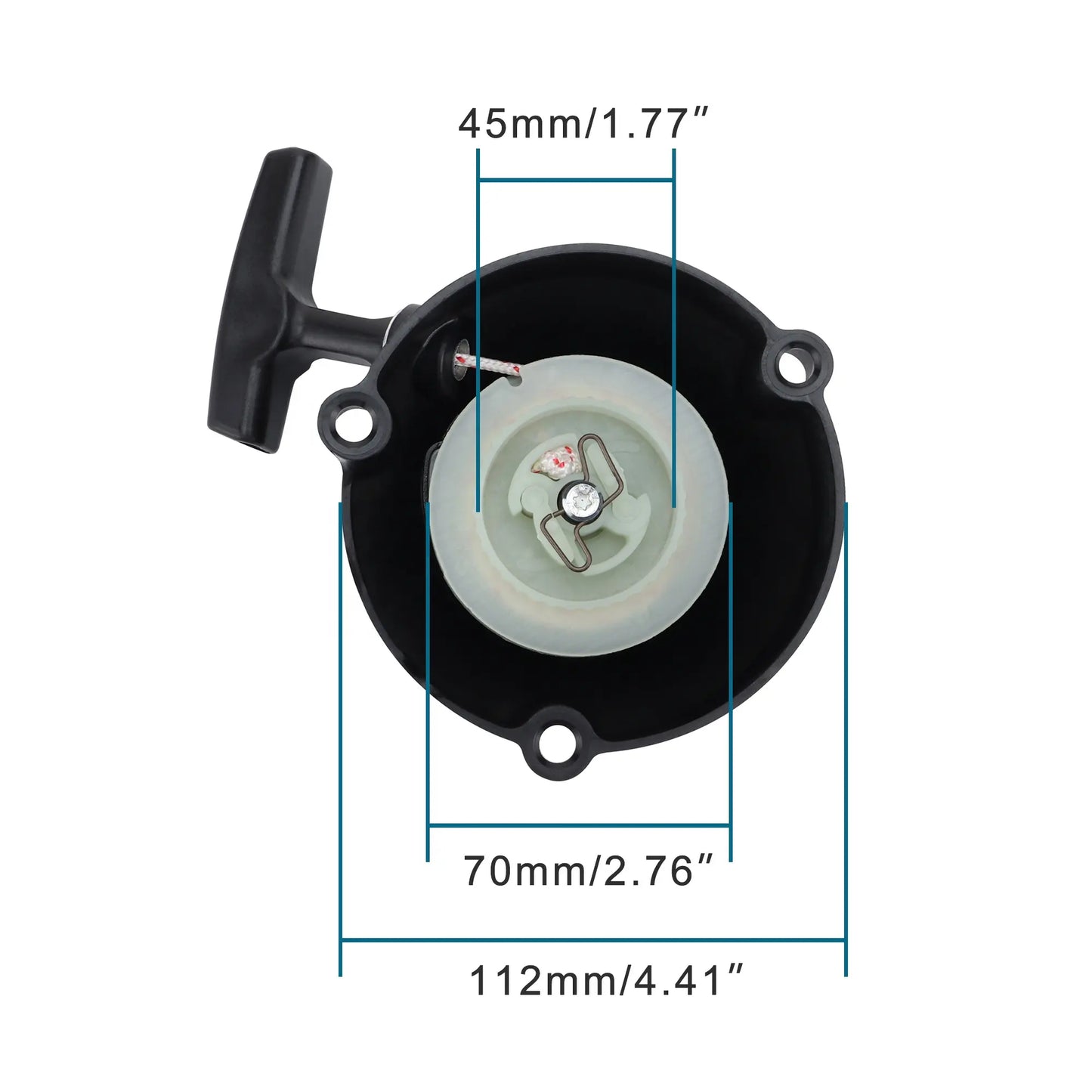GOOFIT Pull Start Recoil Starter Replacement for 42821900303 42821900300A BR500 BR550 BR600