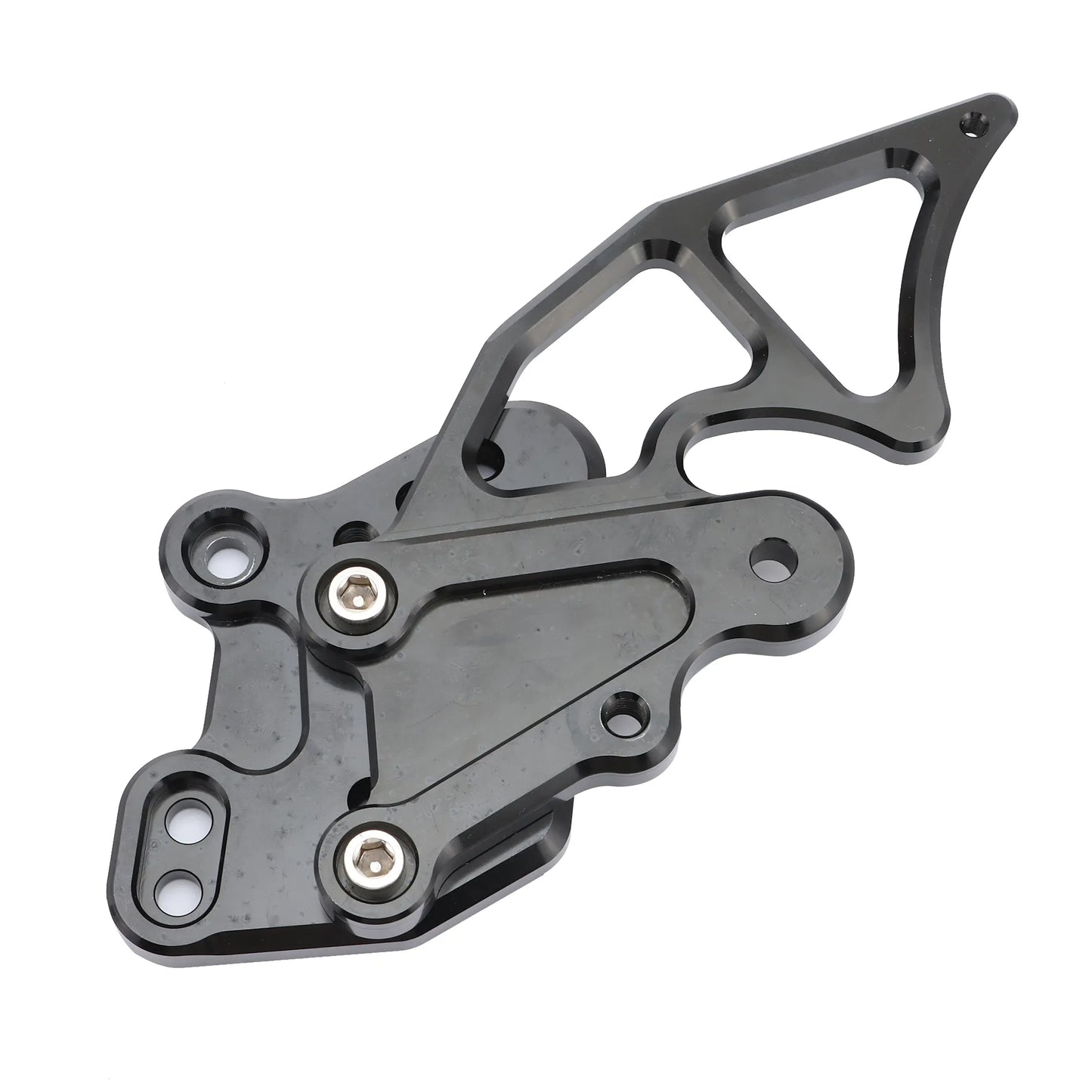 GOOFIT Motorcycle Modified Parts CNC Adjustable Rearset Foot Pegs Raise Replacement for Ninja 300