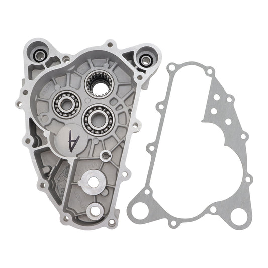 GOOFIT Motorcycle Crankcase Cover with matching gasket Replacement for GY6 Scooter