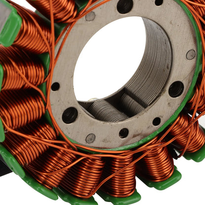 GOOFIT 18 Pole Motorcycle Magneto Generator Stator Coil Replacement for GS250T GS300L GS400X GS450E GS450G GS450L GS450S GS450T GS500E GS550E GS550L GS550T GS650E GS650G GS750