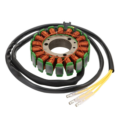 GOOFIT 18 Pole Motorcycle Magneto Generator Stator Coil Replacement for GS250T GS300L GS400X GS450E GS450G GS450L GS450S GS450T GS500E GS550E GS550L GS550T GS650E GS650G GS750