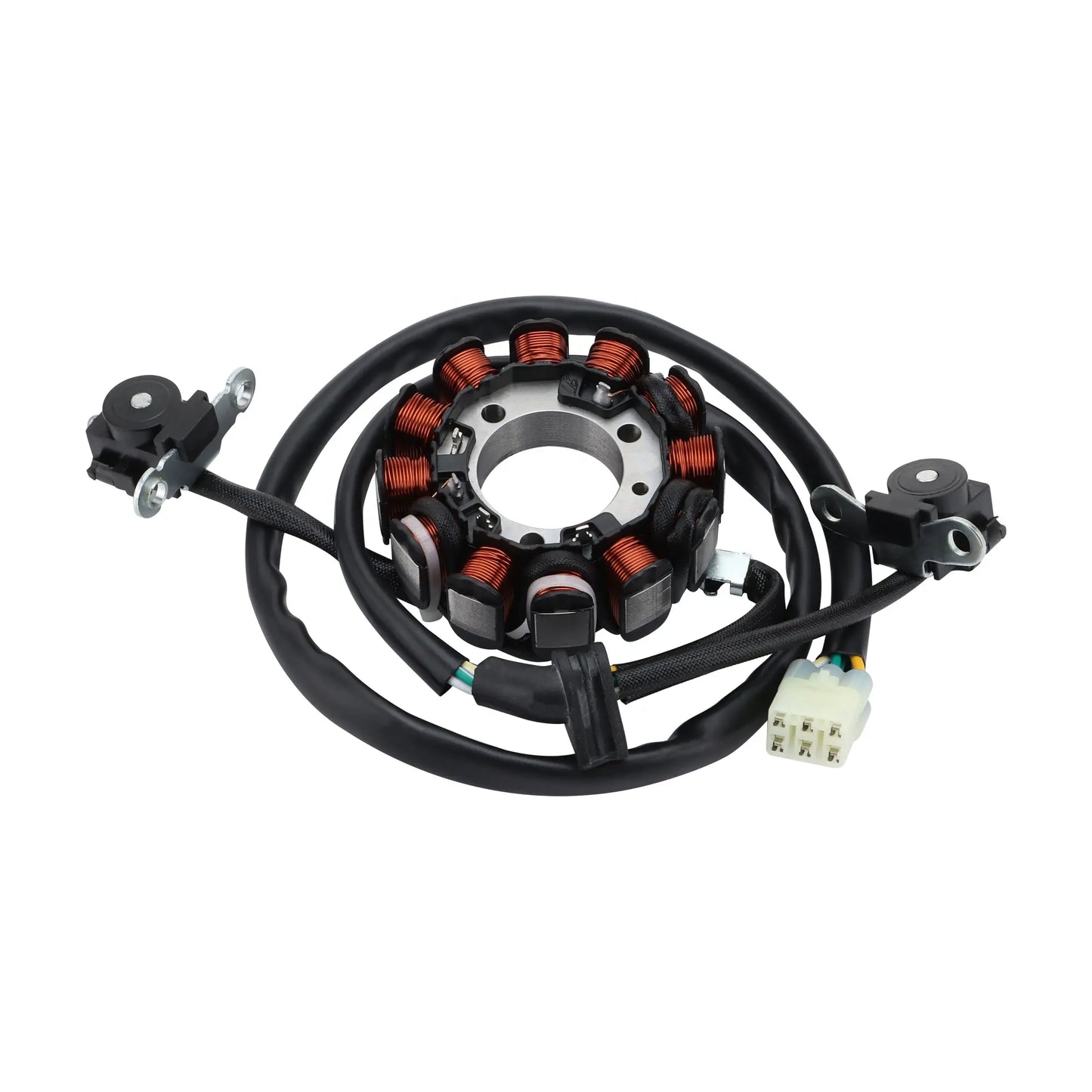 GOOFIT 12Pole Motorcycle Generator Stator Coil Replacement for CRF450R CRF 450R 2009