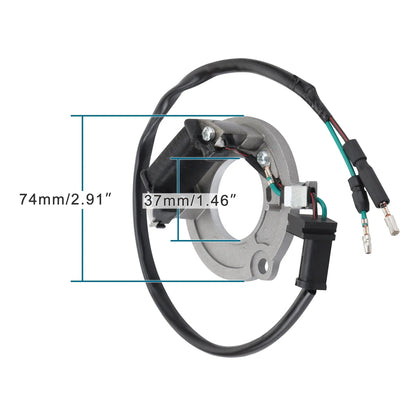 GOOFIT Motorcycle Generator Magneto Stator Rotor for Honda CR80 CR80R Engine Accessories