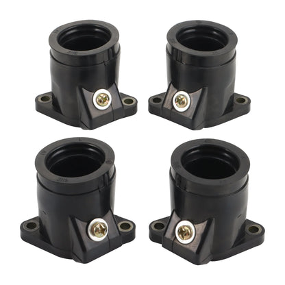 GOOFIT Motorcycle Carb Carburetor Intake Manifold Boot Joint Replacement for FZR600 Genesis 1989-1999 3HE-13586-00 3HE-13596-00