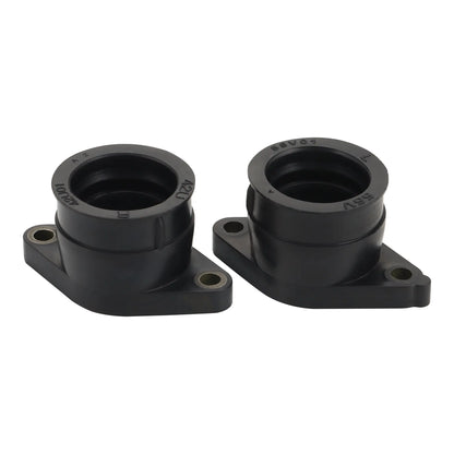 GOOFIT 2Pcs Motorcycle Carburetor Carb Intake Boot Joint Replacement for TT350 XT350 42U-13596-01-00 55V-13586-01-00