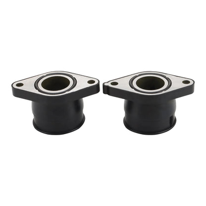 GOOFIT 2Pcs Motorcycle Carburetor Carb Intake Boot Joint Replacement for TT350 XT350 42U-13596-01-00 55V-13586-01-00