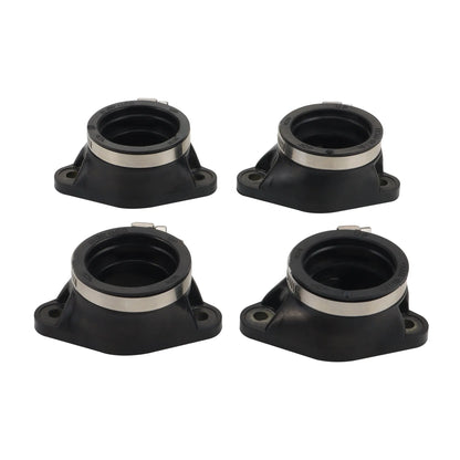 GOOFIT Motorcycle Carburetor Intake Pipe Manifold Adapter Boot Joint Replacement for GSXR750 GR77A GSX750F GSX750 13101-17C01 13102-17C01 13103-17C01 13104-17C01
