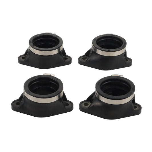 GOOFIT Motorcycle Carburetor Intake Pipe Manifold Adapter Boot Joint Replacement for GSXR750 GR77A GSX750F GSX750 13101-17C01 13102-17C01 13103-17C01 13104-17C01