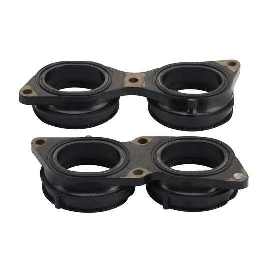 GOOFIT Motorcycle Carburetors Adapter Inlet Pipe Comp Replacement for YZF R1 R1 2009-2014 14B-13595-00 14B-13596-00